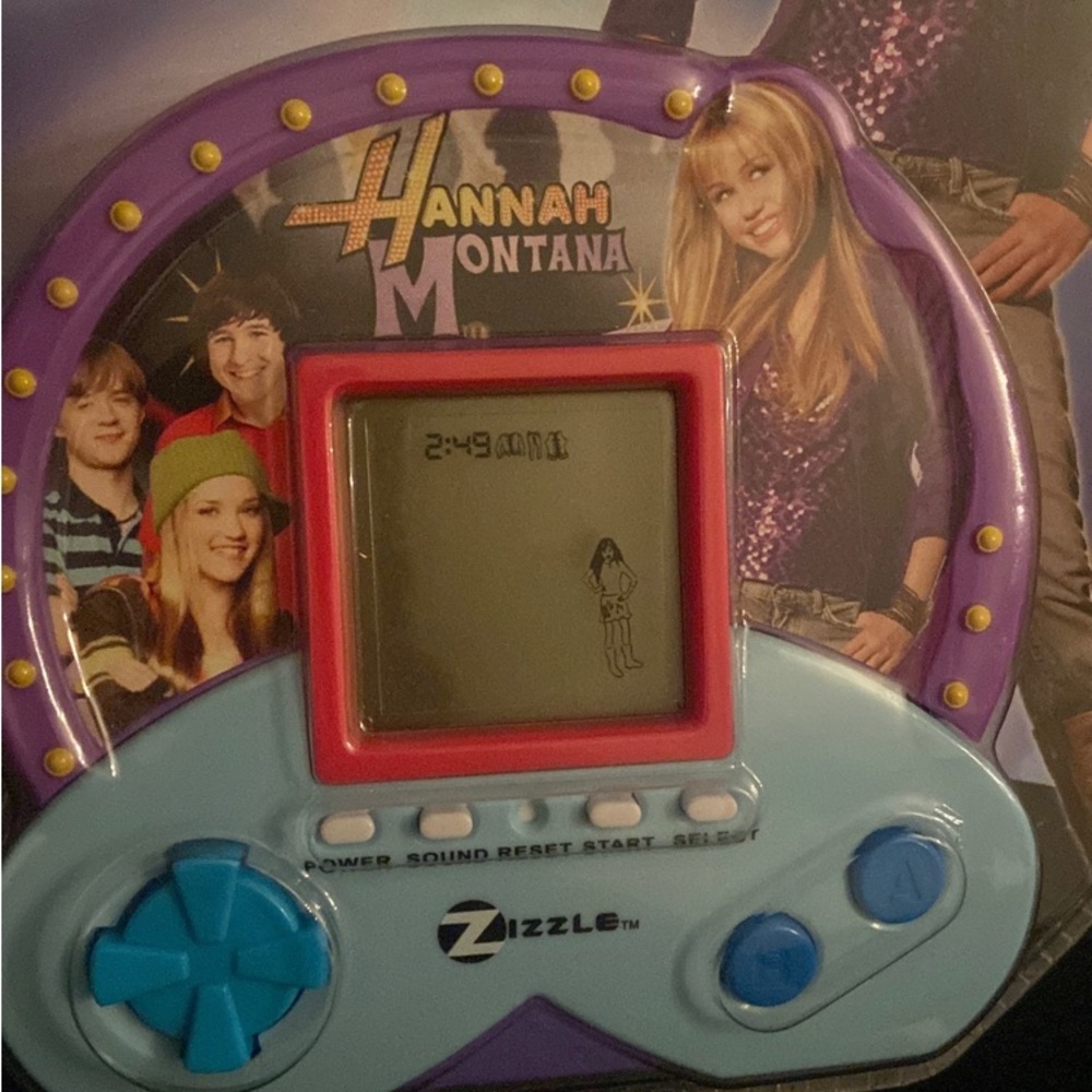 Disney’s Hannah Montana Electronic Handheld Game 2007 by Zizzle NEW UNOPENED